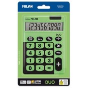 CALCULADORA MILAN 150610 TD. BÀSICA SOLAR 10 DÍGITS. SOBRETAULA. AMB TACTE DE GOMA