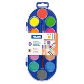 AQUAREL·LES MILAN FLUO - METAL. CAPSA 12 PASTILLES ASSORTIDES