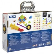 MALETI PASTA TOVA SOFT DOUGH. 4 POTS AMB EINES.CARES DIVERTIDES