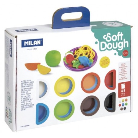 MALETÍ PASTA TOVA SOFT DOUGH. 8 POTS AMB EINES. HORA DE CUINAR