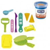 MALETI PASTA TOVA SOFT DOUGH. 6 POTS AMB EINES.GELAT I GOFRES