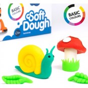 CAIXA PASTA TOVA SOFT DOUGH 10 POTS DE 85 GRS. COLORS BASICS