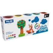 CAIXA PASTA TOVA SOFT DOUGH 10 POTS DE 85 GRS. COLORS BASICS