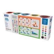 CAIXA PASTA TOVA SOFT DOUGH 10 POTS DE 85 GRS. COLORS BASICS
