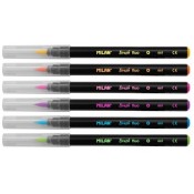 ESTOIG RETOLADORS MILAN.PUNTA PINZEL 6 COLORS FLUORS
