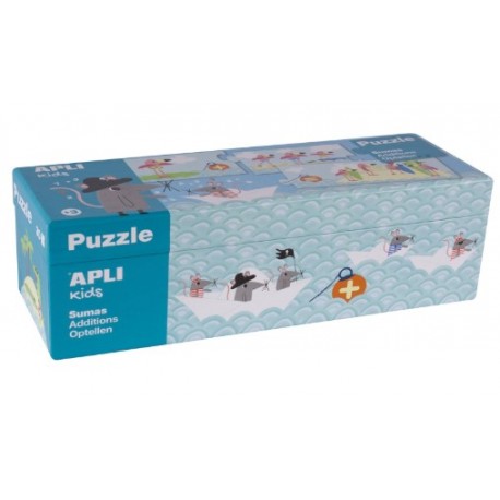 OFERTA-PUZZLE SUMES.10 PUZZLES 3 FITXES 49CMX7CM.
