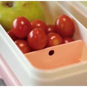 RECIPIENT HERMÈTIC ALIMENTS. RECTANGULAR 20.6X10X7.4 CM.VERD