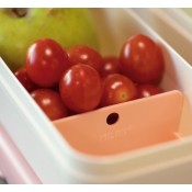 RECIPIENT HERMÈTIC ALIMENTS. RECTANGULAR 20.6X10X7.4 CM.BLAU