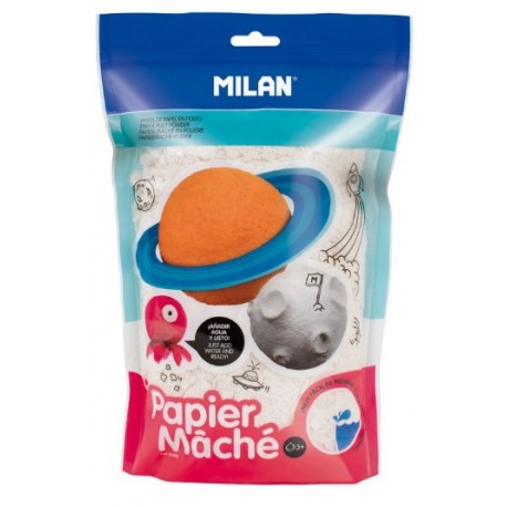 PASTA MILAN PAPER MACHÉ EN POLS. BOSSA 200 GRS
