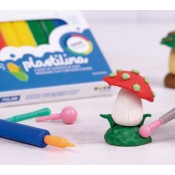 PLASTILINA MILAN BASE BLAT.PACK 4 COLORS BÀSICS.330 GRS.