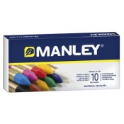 COLORS CERA GRASSA MANLEY. CAPSA 10 BARRES ASSORTIDES