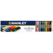 COLORS CERA GRASSA MANLEY. CAPSA 15 BARRES ASSORTIDES