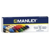 COLORS CERA GRASSA MANLEY. CAPSA 15 BARRES ASSORTIDES