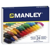 COLORS CERA GRASSA MANLEY. CAPSA 24 BARRES ASSORTIDES