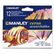 COLORS CERA AQUAREL·LABLE MANLEY. CAPSA 12 BARRES ASSORTIDES