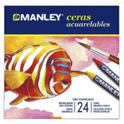 COLORS CERA AQUAREL·LABLE MANLEY. CAPSA 24 BARRES ASSORTIDES