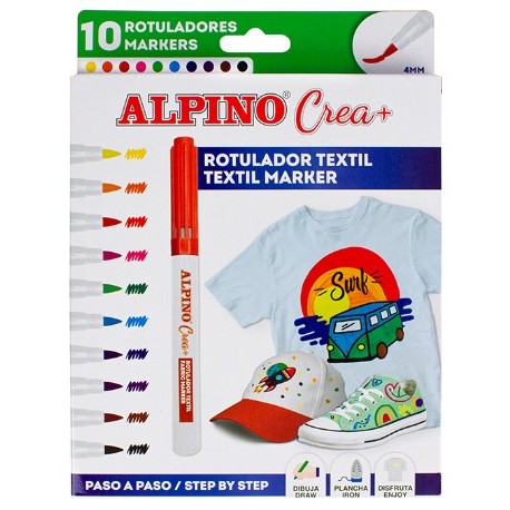 RETOLADORS PER A ROBA ALPINO CREA TÈXTIL. CAPSA 10 UNITATS ASSORTIDES