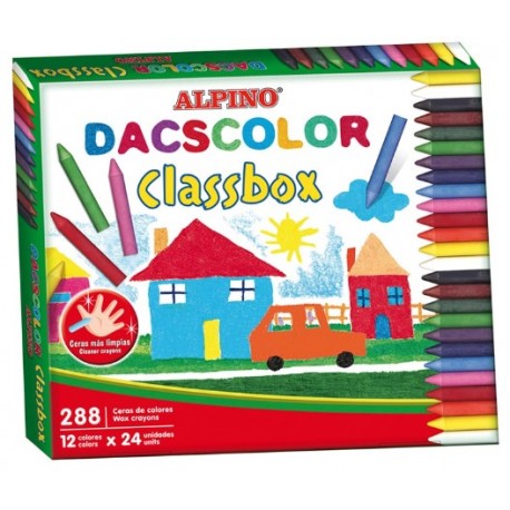 CERES SEMI TOVES DACSCOLOR. ECONÒMIC PACK. 12 X 24 BARRES PER COLOR