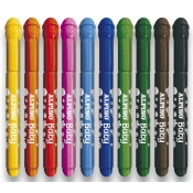 RETOLADORS ALPINO BABY. CAIXA 10 COLORS ASSORTITS