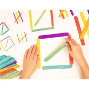 PALS POL COLORS 114 X 10 X 2 MM. PAQUET 50 UNITATS: VERD