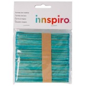 PALS POL COLORS 114 X 10 X 2 MM. PAQUET 50 UNITATS: BLAU