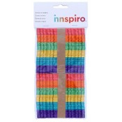 PALS FUSTA MANUALITATS 5 COLORS ASSORTITS. 100 UNITATS