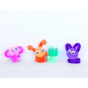 MINI POMPONS COLORS.BOSSA 200 UNITATS COLORS ASSORTITS