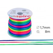 CORDILL NYLON COLORS FLUORS 1.7MM. 8 METRES.