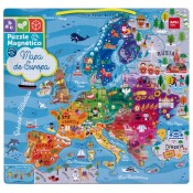 PUZZLE MAGNÈTIC EUROPA.45 PECES