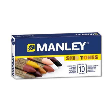 COLORS SKIN TONES CERA AQUAREL·LABLE MANLEY CAPSA 10 BARRES ASSORTITS