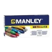 COLORS METAL·LICS CERA AQUAREL·LABLE MANLEY CAPSA 10 BARRES ASSOO