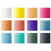 AQUAREL·LES STAEDTLER CAPSA 12 PASTILLES METAL·LIC + PINZELL + ESPONJA