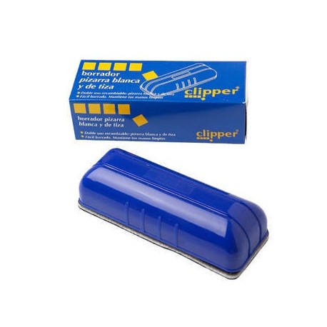 ESBORRADOR CLIPPER PISSARRA BLANCA I VERDA