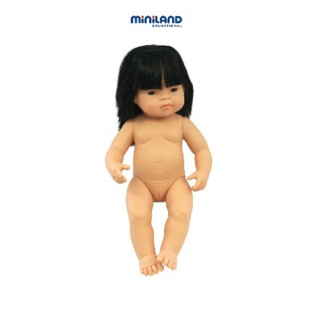 NINOT ASIÀTIC AMB SEXE 38 CM. NENA.  JOGUINA A PARTIR DE 3 ANYS.