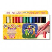 ESTOIG TEMPERA PLAYCOLOR POCKET. CAPSA 12 COLORS ASSORTITS