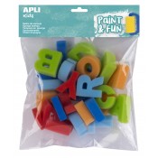 SEGELLS ESPONJA 45 MM. LLETRES 26 SEGELLS DE A-Z