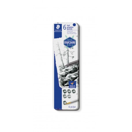 LLAPIS PURA MINE GRAFIT STAEDTLER LUMOGRAPH 100G M6. PERMANENT. 6 UNITATS. DIFERENTS GRADUACIONS