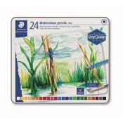 LLAPIS COLORS AQUAREL.LABLES STAEDTLER 14610CM24. MINA SUAU 24 COLORS ASSORTIS