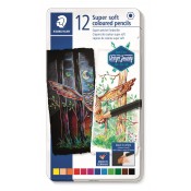 LLAPIS COLORS STAEDTLER 149M12. SUPER SOFT CAPSA 12 COLORS ASSORTITS