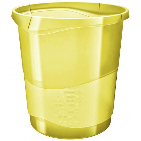 PAPELERA PLÀSTIC ESSELTE 14 LITRES: GROC