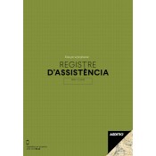 QUADERN REGISTRE D'ASSISTÈNCIA DIÀRIA I MENSUAL. RESUM ANUAL ADDITIO