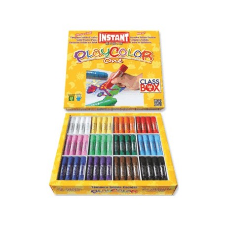 CLASSBOX PLAYCOLOR KIDS ONE. 144 UNITATS. 12 COLORS DE CADA. 10 GRS