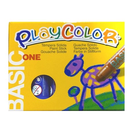 CAIXA RETOLADOR PLAYCOLOR KIDS ONE. 10 GRS. 12 UNIT. COLOR: BLAU FOSC