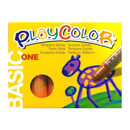 CAIXA RETOLADOR PLAYCOLOR KIDS ONE. 10 GRS. 12 UNIT. COLOR: TARONJA