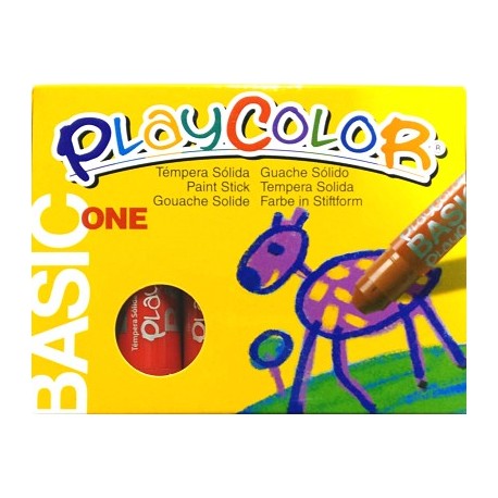 CAIXA RETOLADOR PLAYCOLOR KIDS ONE. 10 GRS. 12 UNIT. COLOR: VERMELL