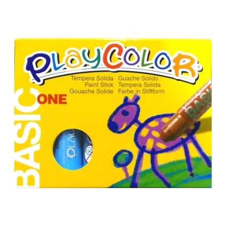 CAIXA RETOLADOR PLAYCOLOR KIDS ONE. 10 GRS. 12 UNIT. COLOR: BLAU CLAR