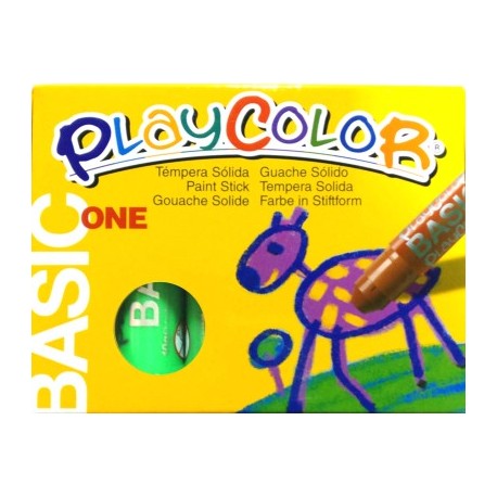 CAIXA RETOLADOR PLAYCOLOR KIDS ONE. 10 GRS. 12 UNIT. COLOR: VERD CLAR