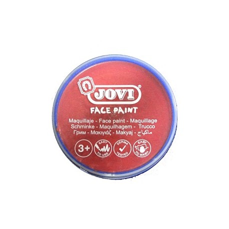CREMA MAQUILLATGE JOVI FACE PAINT. CAPSA 20 ML. COLOR: VERMELL