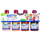 TEMPERA GIOTTO TONS DE PELL. 4 POTS COLORS ASSORTITS DE 250 ML.