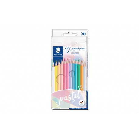 ESTOIG LLAPIS COLORS PASTELLS STAEDTLER 146C12. 12 COLORS ASSORTITS